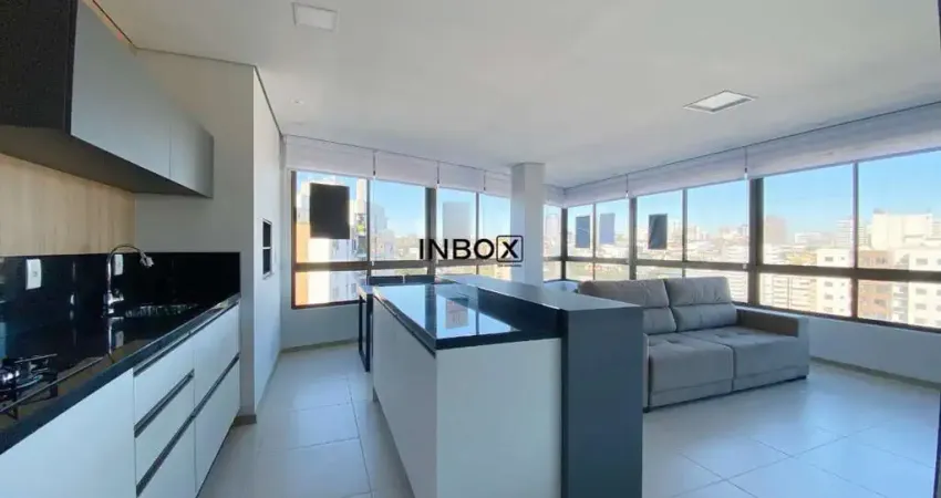 INBOX CIA IMOBILIÁRIA VENDE EM BENTO GONÇALVES - Apartamento de dois dormitórios com suíte mobiliado.