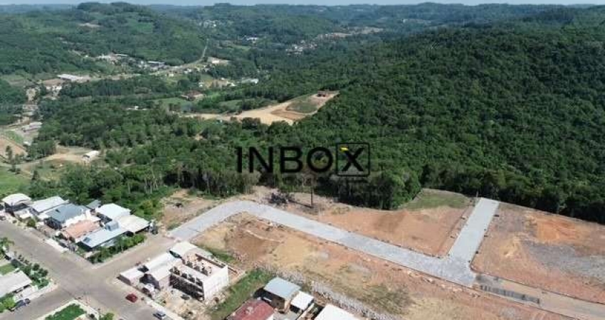 INBOX CIA IMOBILIÁRIA VENDE - Terreno de 12 m x30,38 m no Loteamento Altos do Santa Helena.