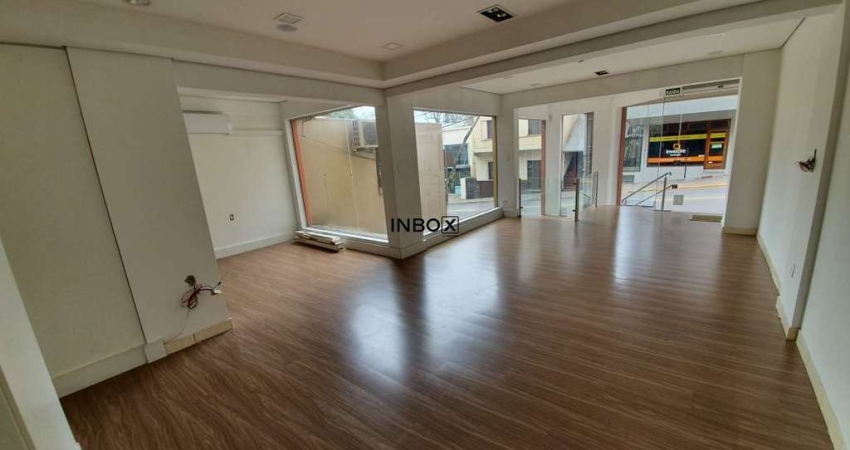 INBOX CIA IMOBILIÁRIA ALUGA SALA COM 100M² MAIS DEPÓSITO NO BAIRRO CENTRO