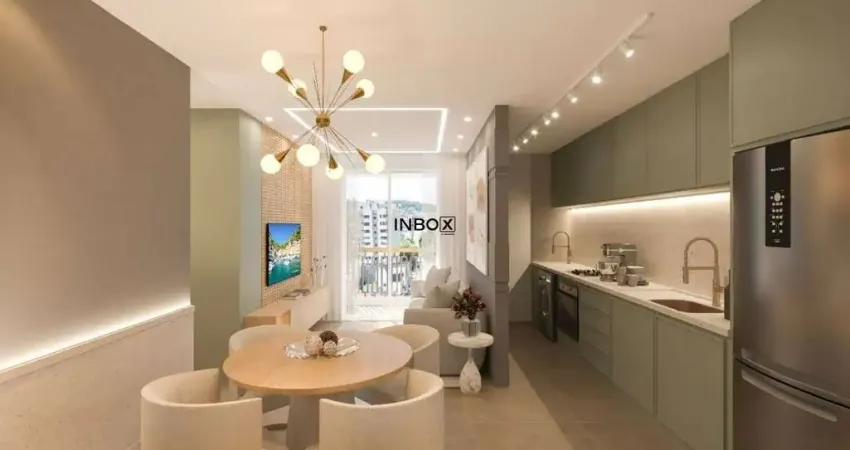 INBOX CIA IMOBILIÁRIA VENDE - Apartamento de 2 quartos NO BORGO.