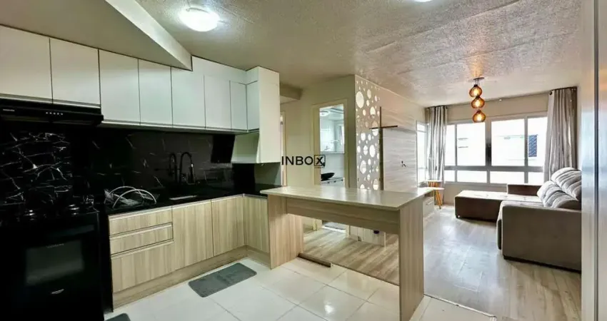 Inbox cia imobiliária vende: apartamento semi mobiliado de dois dormitórios no bairro são joão em bento gonçalves