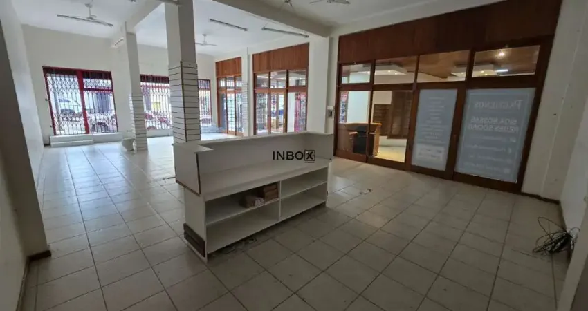 Inbox cia imobiliária aluga sala comercial térrea com 93,24m² de área privativa no centro de bento gonçalves