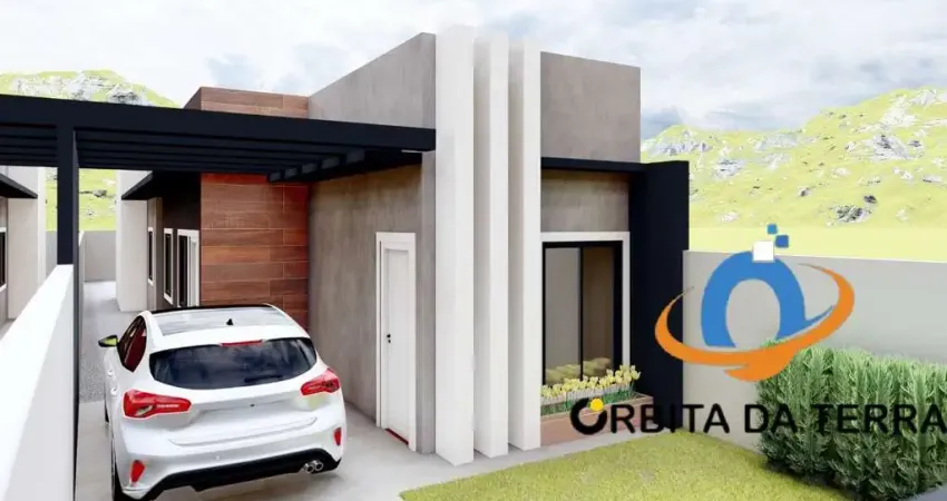 CASA RESIDENCIAL ÓTIMO PADRÃO DE ACABAMENTO - 3 dormitórios sendo 1 suíte - 2 banheiros - Área de serviço - 2 vaga de garagem descoberta