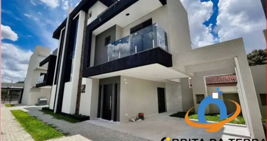 Casa em Condomínio de Luxo no Xaxim, Curitiba-PR: 3 quartos, 1 suíte, 4 banheiros e 130m² - Agende sua visita hoje!