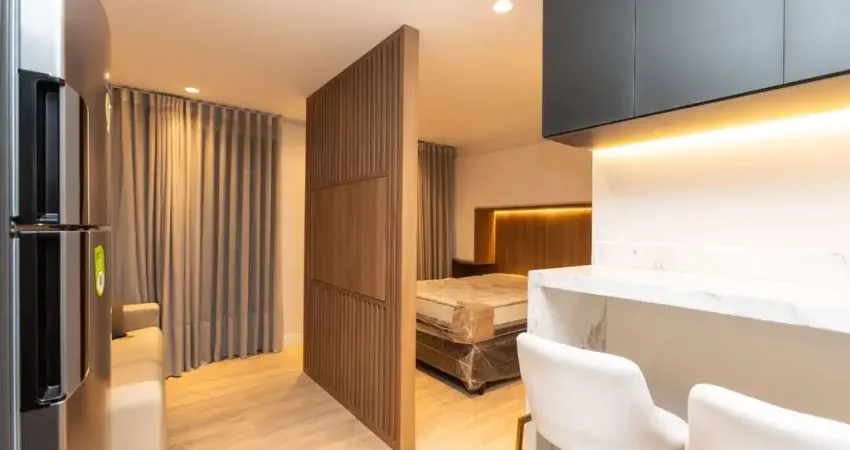 Studio com 1 dormitório para alugar, por r$ 2.600/mês - centro - curitiba/pr