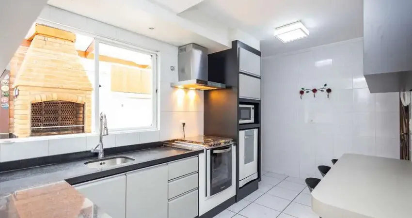 Sobrado com 3 dormitórios para alugar, por r$ 5.600/mês - santa felicidade - curitiba/pr