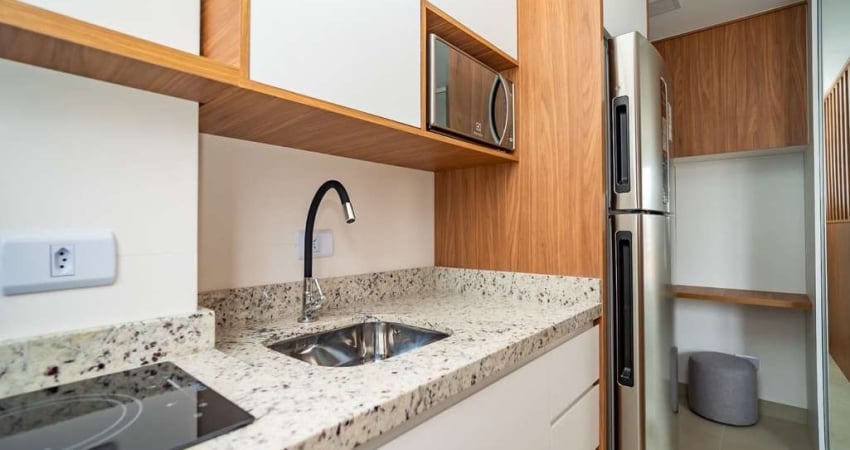 Studio Mobiliado com 1 dormitório para alugar, 21 m² por R$ 2.290/mês - Prado Velho - Curitiba/PR