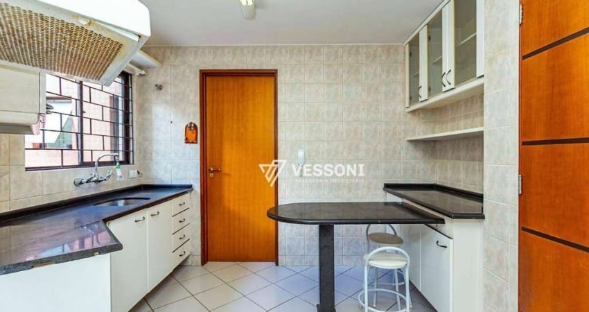 Apartamento Garden com 4 dormitórios para alugar, 207 m² por R$ 3.750/mês - Bigorrilho - Curitiba/PR