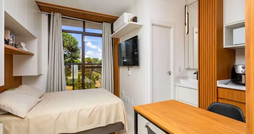 Studio com 1 dormitório à venda, por r$ 375.999 - mossunguê - curitiba/pr