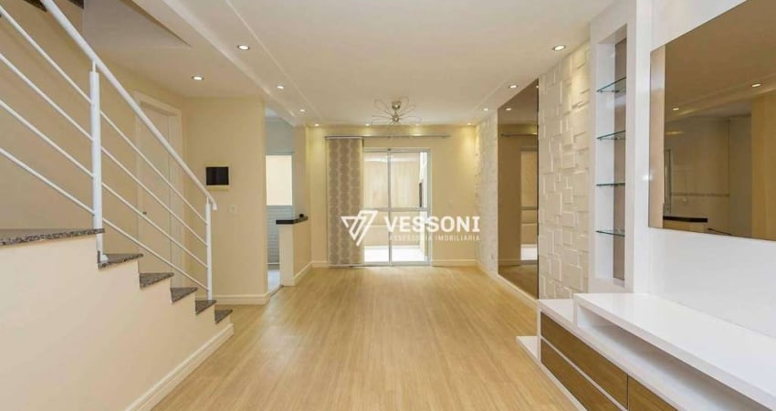 Sobrado em Condomínio | 3 Quartos | Suíte | Ático e Terraço | 3 vagas | 132 m² |  à venda por R$ 730.000 - Atuba - Curitiba/PR
