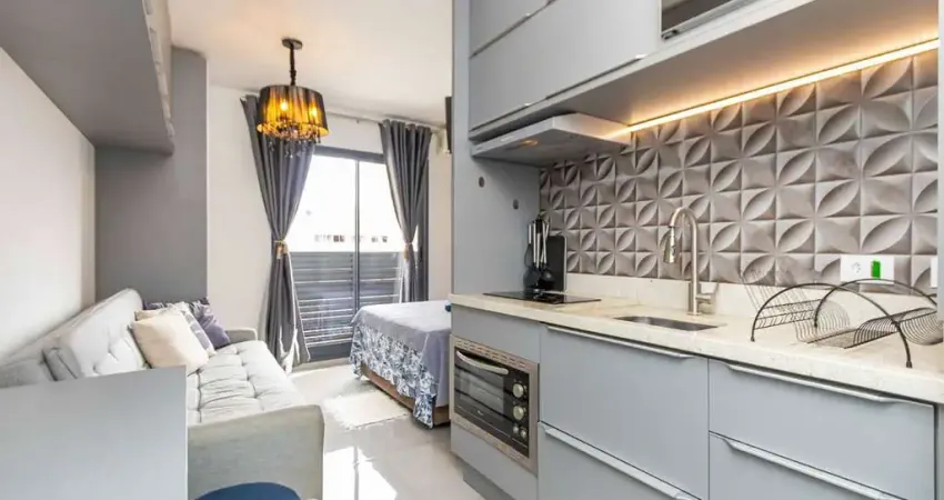 Studio com 1 dormitório para alugar, 22 m² por R$ 2.780/mês - Centro - Curitiba/PR