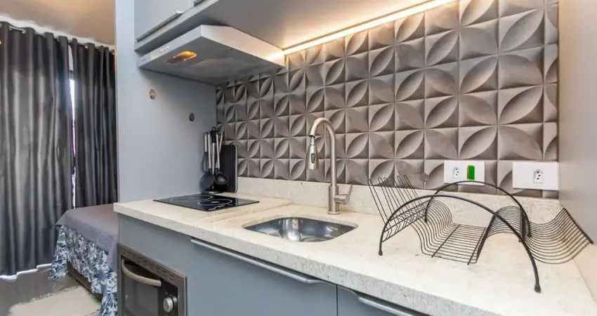 Studio com 1 dormitório para alugar, 22 m² por R$ 2.785/mês - Centro - Curitiba/PR