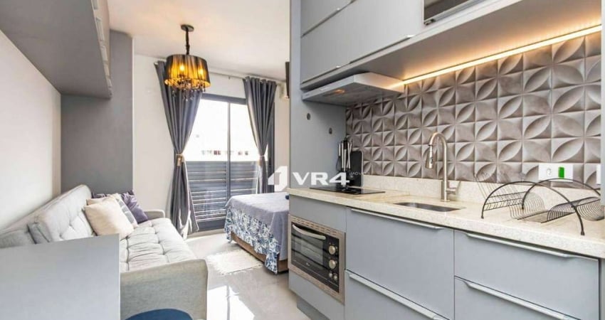 Studio Mobiliado |Condominio Clube | 22 m² Privativos | Aluguel de R$2.800/mês - Centro - Curitiba/PR