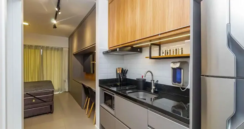Studio com 1 dormitório para alugar, 25 m² por R$ 2.925/mês - Centro - Curitiba/PR