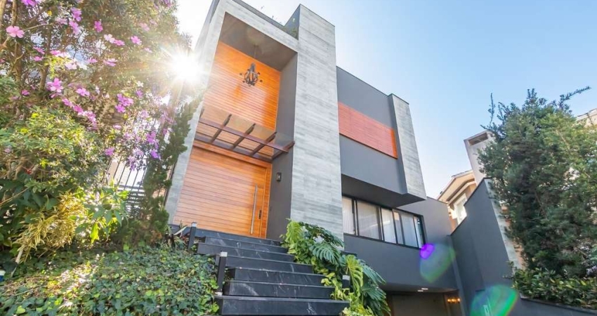 Casa em Condomínio | 4 Suítes | 5 Vagas | Lazer Completo | com 510 m² | à venda por R$ 4.500.000 - Campo Comprido - Curitiba/PR