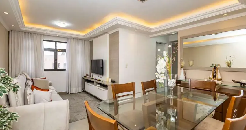 Apartamento com 3 dormitórios à venda,  por r$ 410.000 - pinheirinho - curitiba/pr