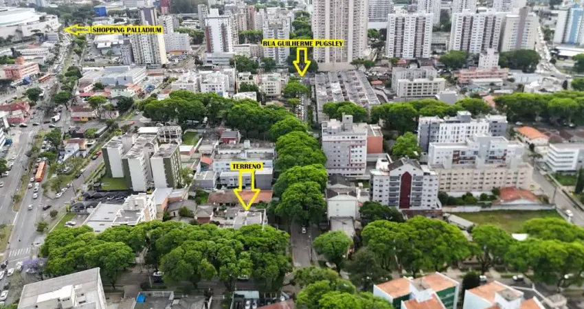 Terreno zr4 no água verde | permite financiamento | casa térrea com 3 quartos | com 450m² por r$ 970.000 - água verde - curitiba/pr