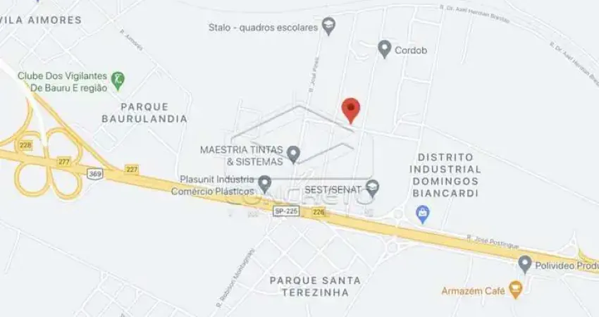 Barracão / Galpão / Depósito à venda no Distrito Industrial Marcus Vinícius Feliz Machado, Bauru