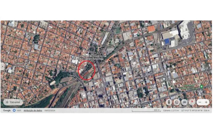 ÁREA AVENIDA NUNO DE ASSIS