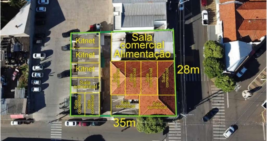 10 salas comerciais e 3 kitnets no centro de PIRATININGA!