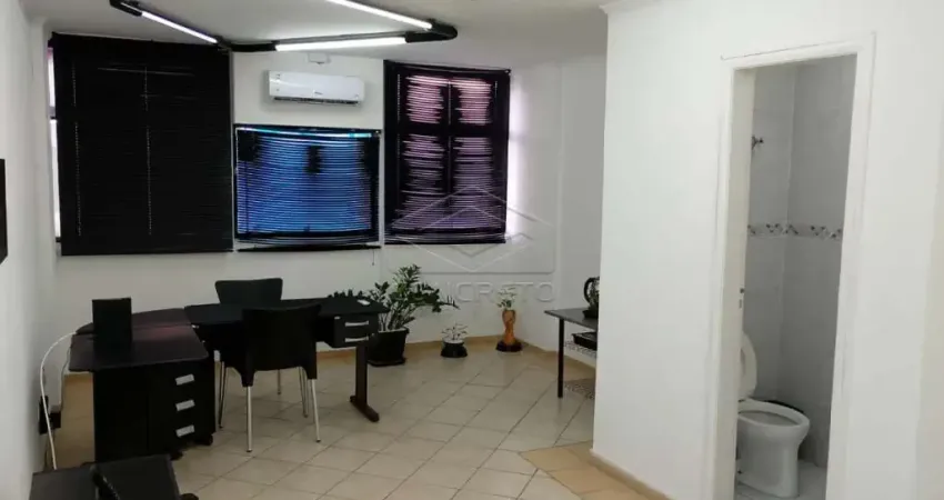 Sala comercial/mobiliada- edifício clemente faria - centro