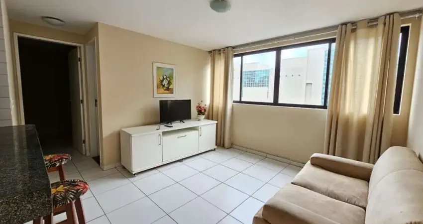 Apartamento para Locação, Jatiúca, 1 dormitório, 1 banheiro, 1 vaga