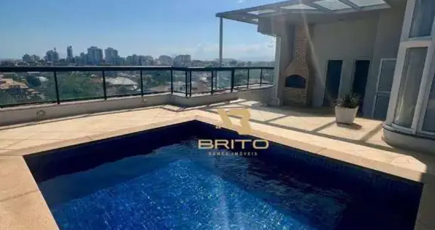 Cobertura duplex com 4 dormitórios à venda, 360 m² por r$ 2.300.000