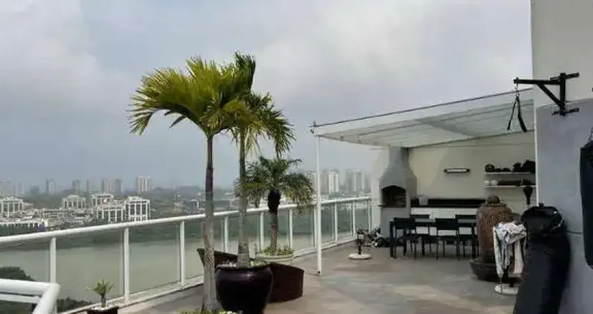 Quatro paredes vende - cobertura dos sonhos na península - vista espetacular e lazer completo