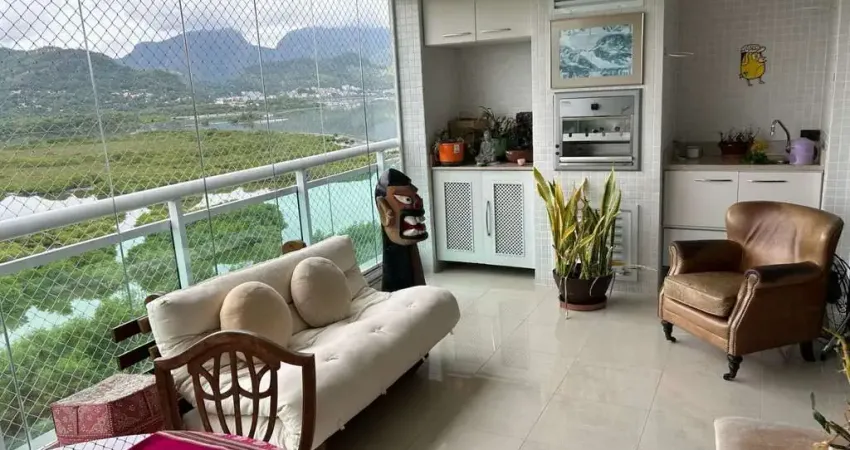 Quatro paredes - vende -  4 suítes – condomínio saint martin – península – barra da tijuca
