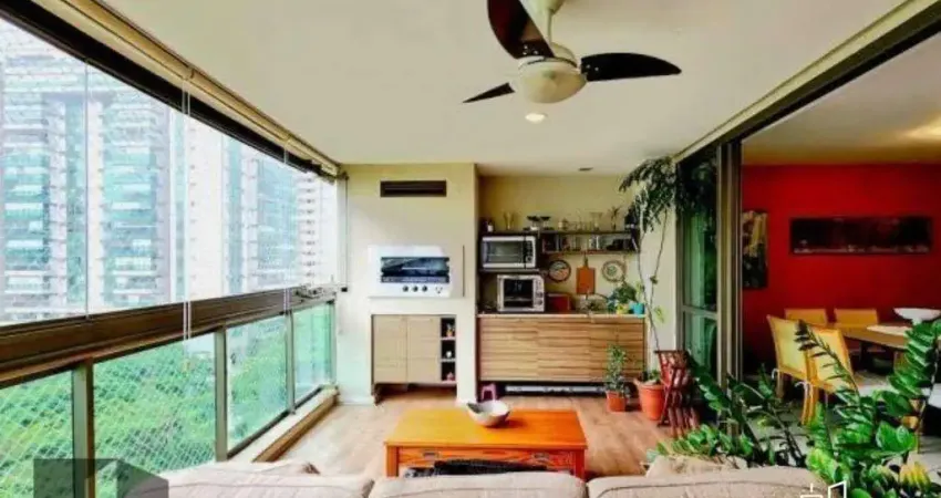 Quatro paredes vende - apartamento à venda na península – condomínio atmosfera | 157 m² | 3 quartos (original 4)**