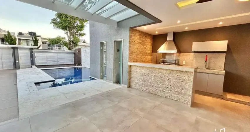 Blue houses casa com 4 dormitórios à venda, 390 m² por r$ 4.750.000 - barra da tijuca - rio de janeiro/rj