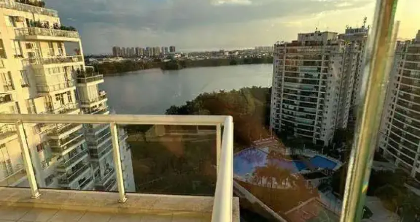 Península barra da tijuca - loft com 1 dormitório à venda, 110 m² por r$ 1.500.000 - barra da tijuca - rio de janeiro/rj