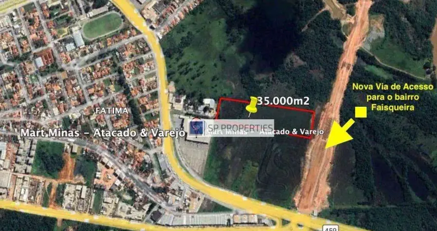 Área Comercial à venda, 35000 m² por R$ 27.000.000 - Vila Beatriz - Pouso Alegre/MG