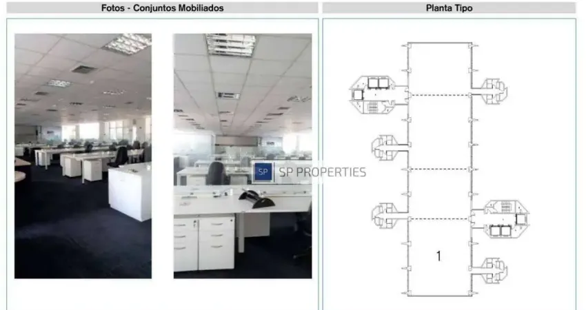 Sala para alugar, 308 m² por R$ 25.307,34/mês - Brooklin Paulista - São Paulo/SP
