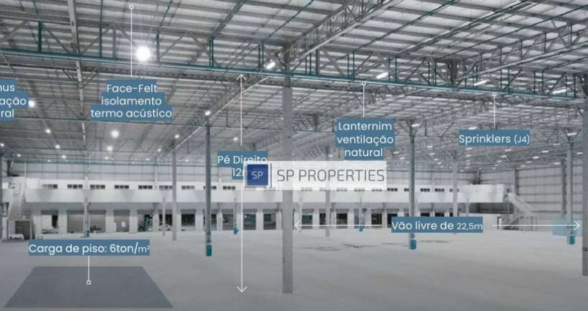 Galpão para alugar, 2508 m² por R$ 65.976,18/mês - Industrial - Viana/ES