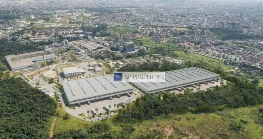 Galpão para alugar, 4800 m² por r$ 168.000/mês - jardim paranavaí - mauá/sp