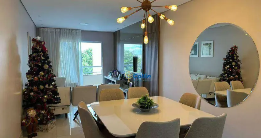 Apartamento com 3 dormitórios à venda, 101 m² por r$ 550.000 - santa marta - uberaba/mg