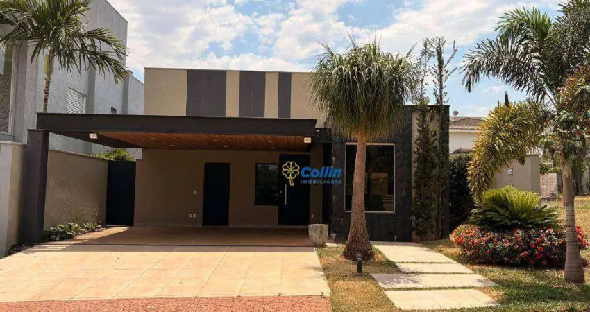 Casa com 3 dormitórios, 205 m² - venda por r$ 1.850.000 ou aluguel por r$ 7.450/mês - flamboyant residencial park - uberaba/mg