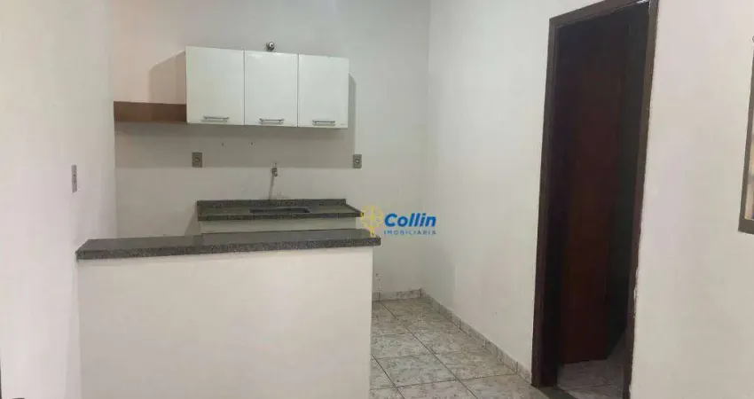 Apartamento com 1 dormitório para alugar, 39 m² por R$ 1.250,00/mês - Olinda - Uberaba/MG