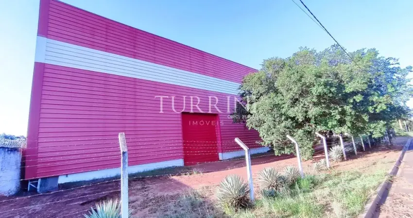 Galpão disponível para locação com 2.300m² no distrito industrial em bauru-sp