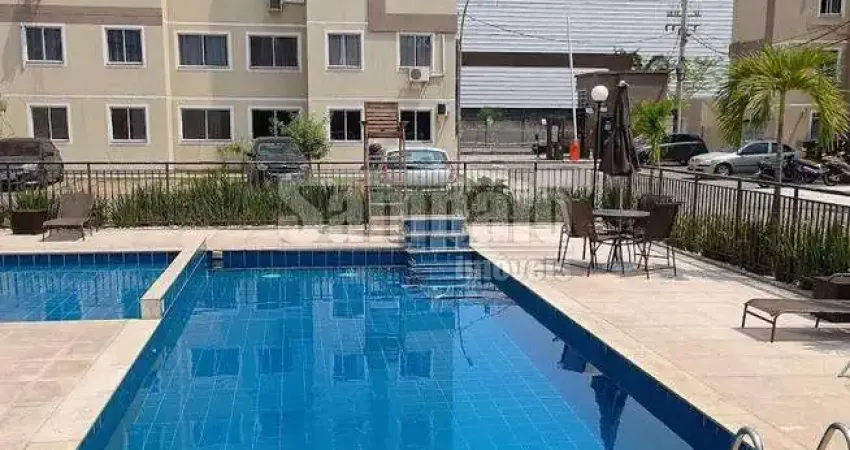 Lindo apartamento de 2 quartos no condomínio rio jazz, com 41,19m²