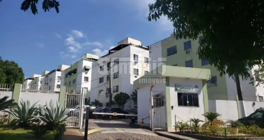 Apartamento térreo de 2 quartos, com 43m², no condomínio residencial califórnia i