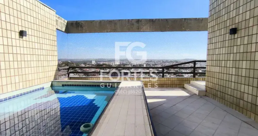 Apartamento cobertura duplex 273m² com 5 quartos sendo 4 suítes (01 máster) e com armários, no higienópolis, alto do centro da cidade;