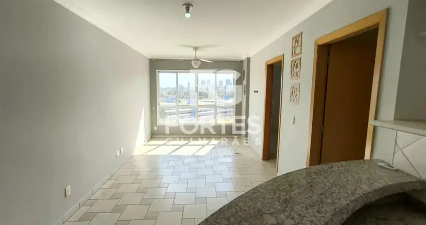 Apartamento de frente à faculdade Unip com 59m², sendo 2 quartos suítes com armários, ventiladores de teto e 1 com ar condicionado;