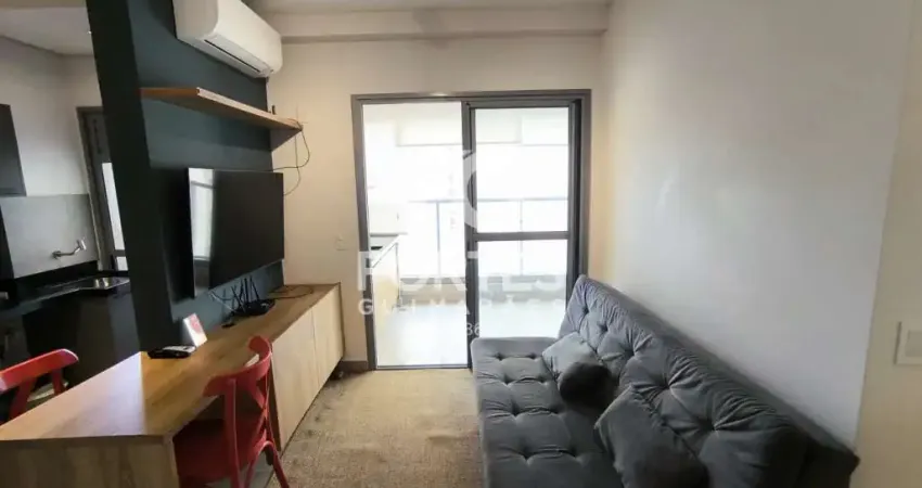 Apartamento mobiliado 52m² com 1 quarto, armário e ar condicionado, ao lado do supermercado assaí e próximo do ribeirão shopping;