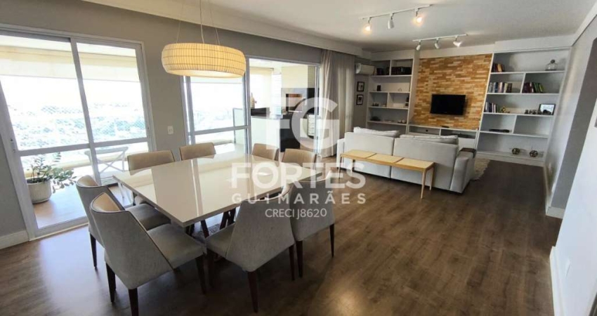Apartamento Mobiliado 175m² com hall social privativo, 3 quartos suítes sendo 1 máster, com armários e ares condicionados, entre as avenidas Wladimir Meirelles Ferreira, João Fiusa e ao lado de uma ex
