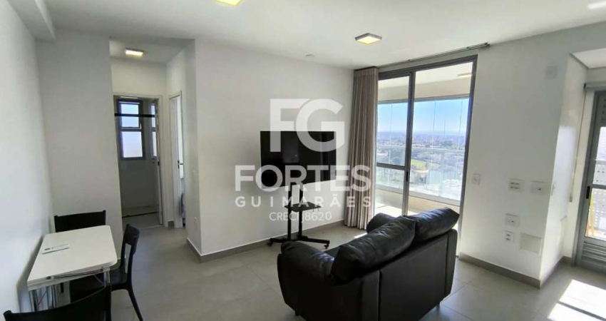 Apartamento Mobiliado (não é Studio) 50m² com 1 quarto, armário e ar condicionado, ao lado do supermercado Assaí e próximo do Ribeirão Shopping;