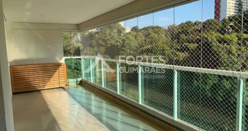 Apartamento com 187m² sendo 3 quartos suítes sendo 1 máster, completas em armários sendo 1 closet e ares condicionado, no condomínio em frente ao Parque Das Artes, ao lado do Ribeirão Shopping e próxi