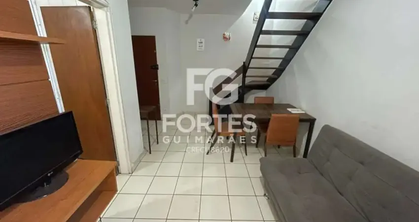 Apartamento duplex mobiliado para locação de 1 suíte com 49m² no bairro centro!