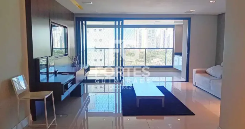 Apartamento mobiliado para locação, 03 quartos sendo 03 suítes, varanda gourmet, 160 m², bosque das juritis